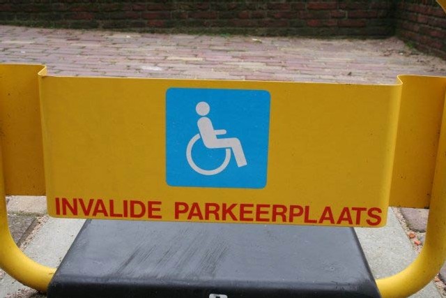 invalidenparkeerplaats
