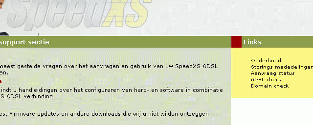 supportsectie