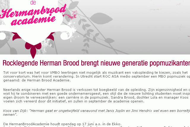 Herman Brood-academie