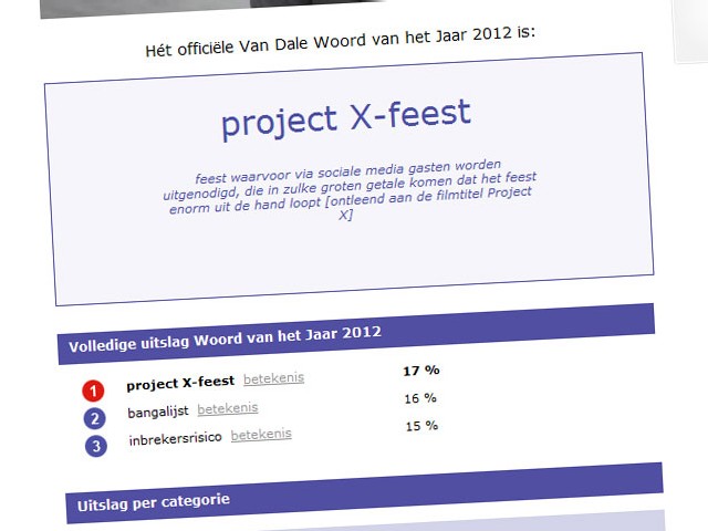 project-X-feest