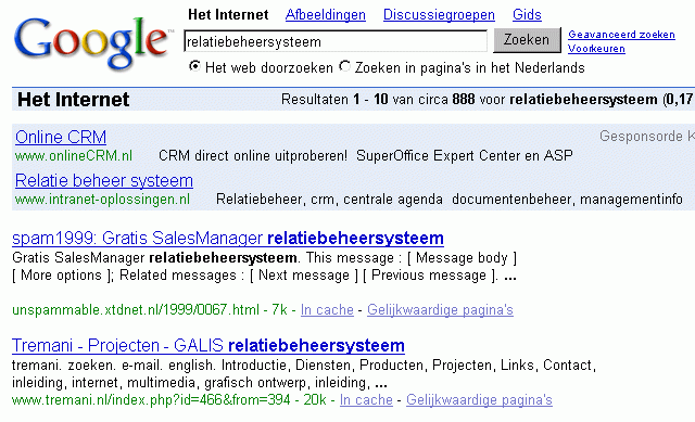 relatiebeheersysteem