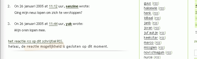 reactiemogelijkheid