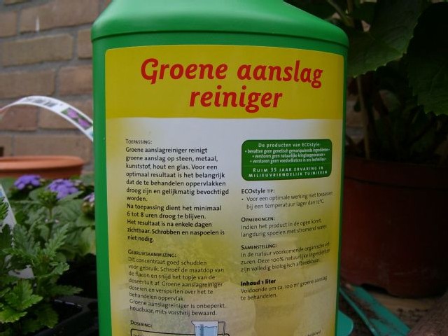 groeneaanslagreiniger