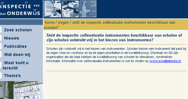 zelfevaluatieinstrumenten