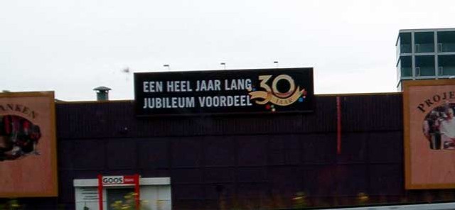 jubileumvoordeel