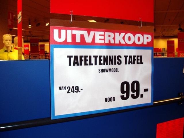 tafeltennistafel