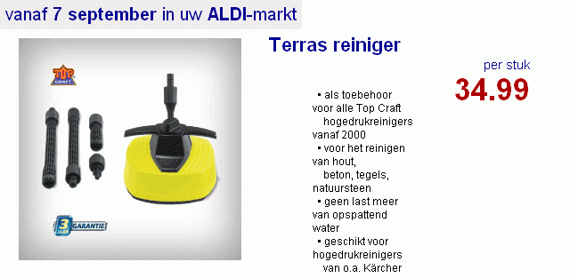 terrasreiniger