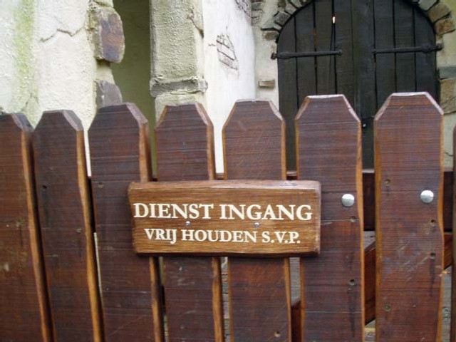 dienstingang