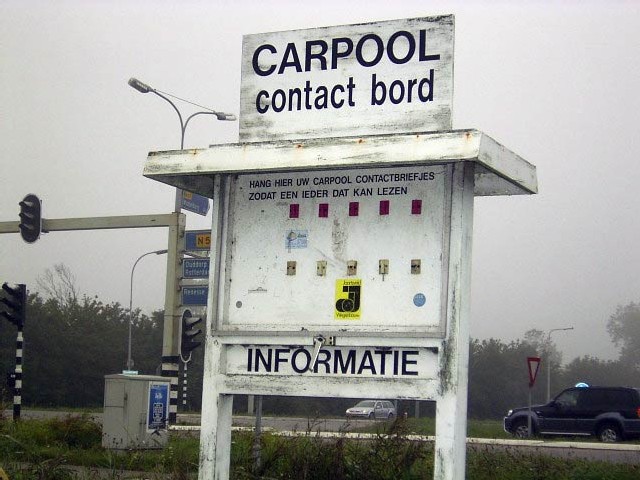carpoolcontactbriefjes