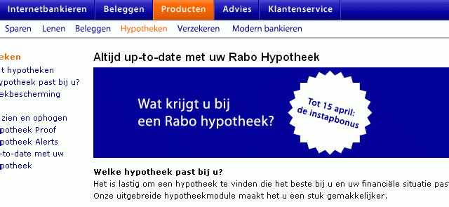 Rabo-hypotheek