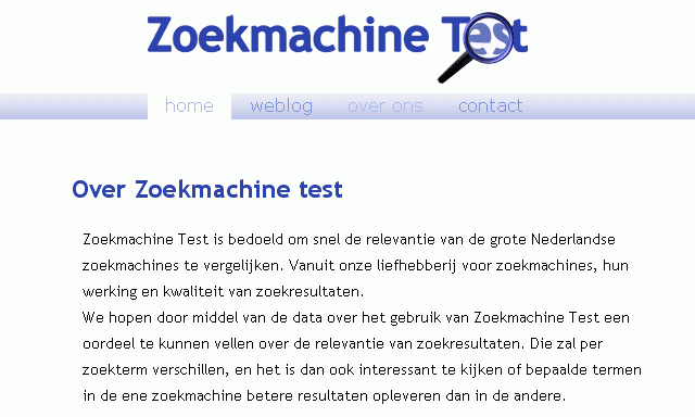 Zoekmachinetest