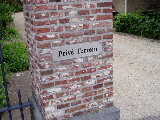 privéterrein