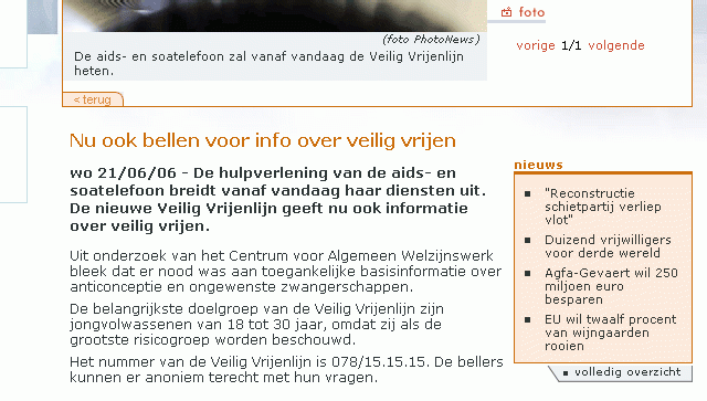 Veiligvrijenlijn