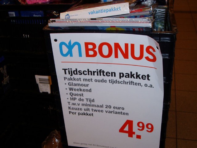 tijdschriftenpakket