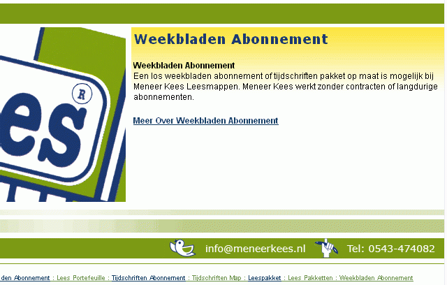 weekbladenabonnement