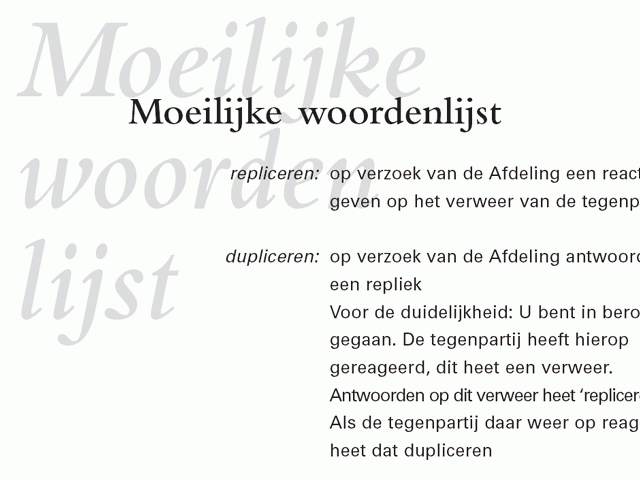 moeilijkewoordenlijst