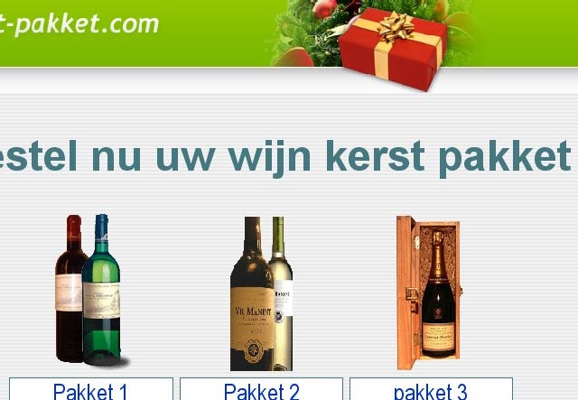 wijnkerstpakket