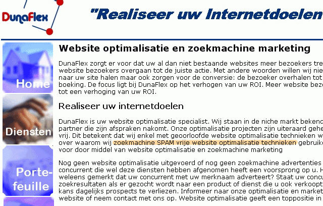 websiteoptimalisatietechnieken