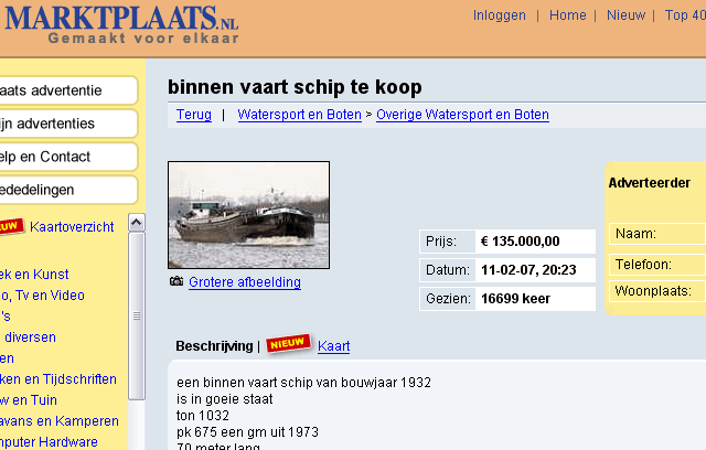 binnenvaartschip