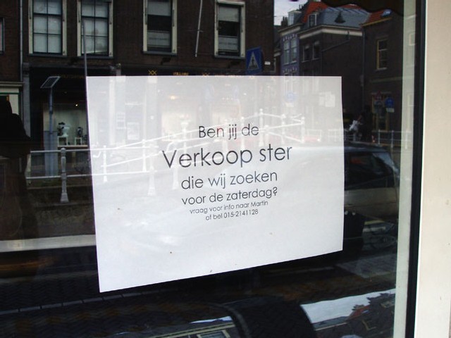 verkoopster