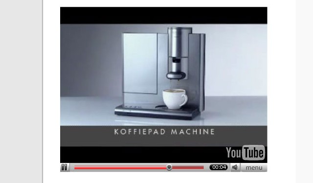 koffiepadmachine