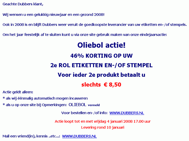 oliebolactie