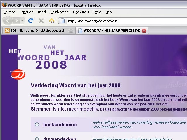 'Woord van het jaar'-verkiezing