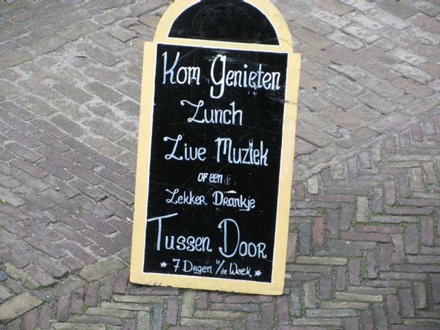 tussendoor