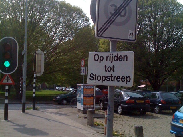 oprijden