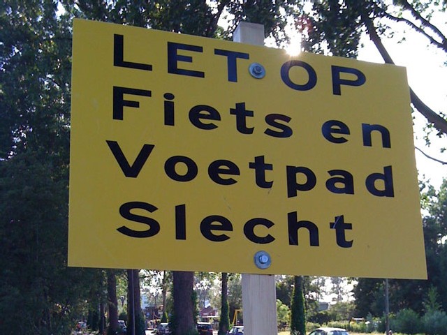 fietspad