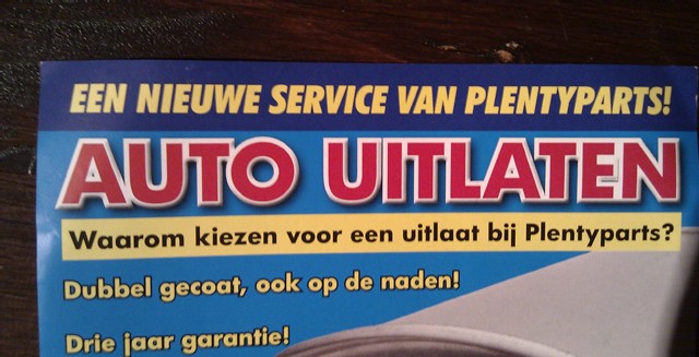 auto-uitlaten