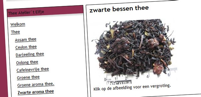 zwarte bessenthee