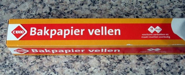 bakpapiervellen