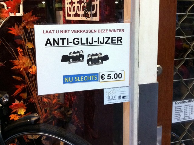 anti-glij-ijzer