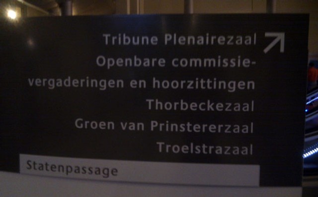 pleinaire zaal