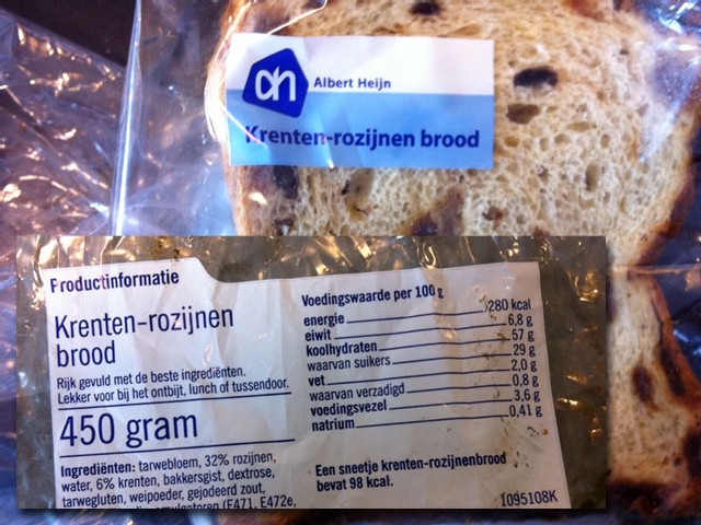 krenten-rozijnenbrood