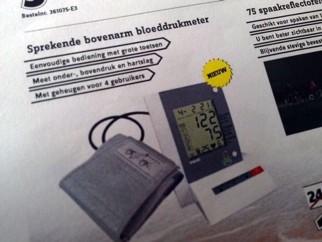 bovenarmbloeddrukmeter