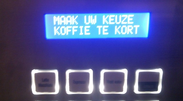 koffietekort