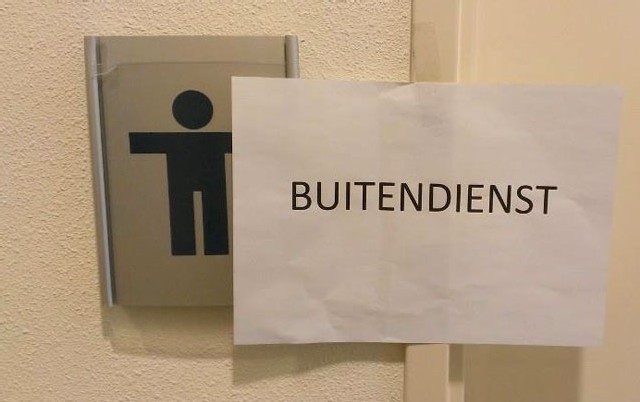 buiten dienst