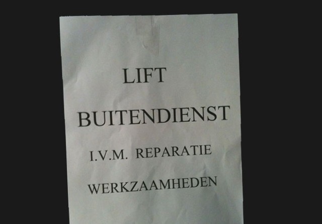 buiten dienst