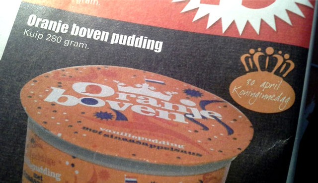 Oranje Boven-pudding