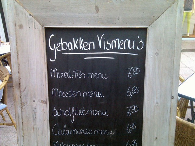 gebakkenvismenu