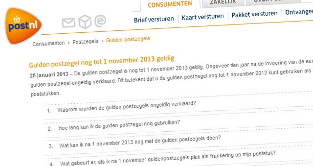 guldenpostzegels