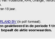 actievoorwaarden