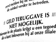 geldteruggave