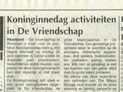 Koninginnedagactiviteiten