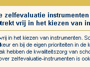 zelfevaluatieinstrumenten