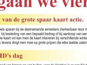 spaarkaartactie
