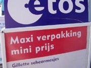 Maxiverpakking miniprijs