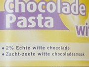 wittechocoladesmaak
